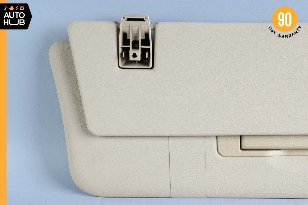 06-12 Mercedes X164 GL450 ML350 ML450 Sun Visor Sunvisor Right Side Beige OEM - photo 6