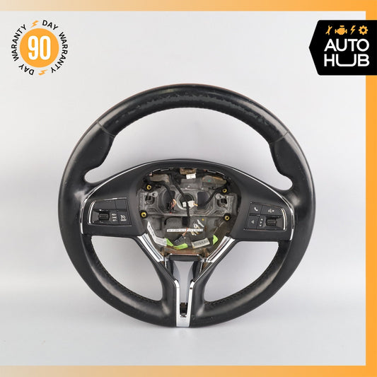 14-20 Maserati Quattroporte M156 Ghibli M157 Steering Wheel Wood OEM - photo 1