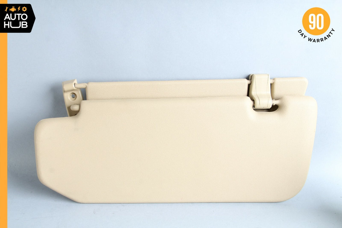 06-08 Mercedes W251 R350 R500 Right Passenger Side Sun Visor Sun Shade Beige OEM - photo 6