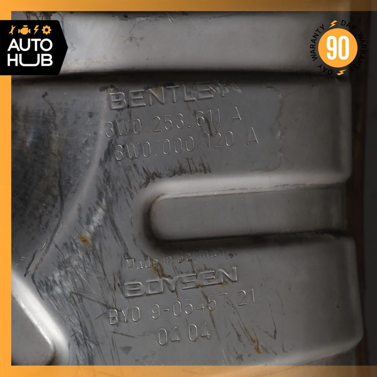 03-12 Bentley Continental GT Exhaust Muffler Mufflers Right & Left Set OEM 36k - photo 20