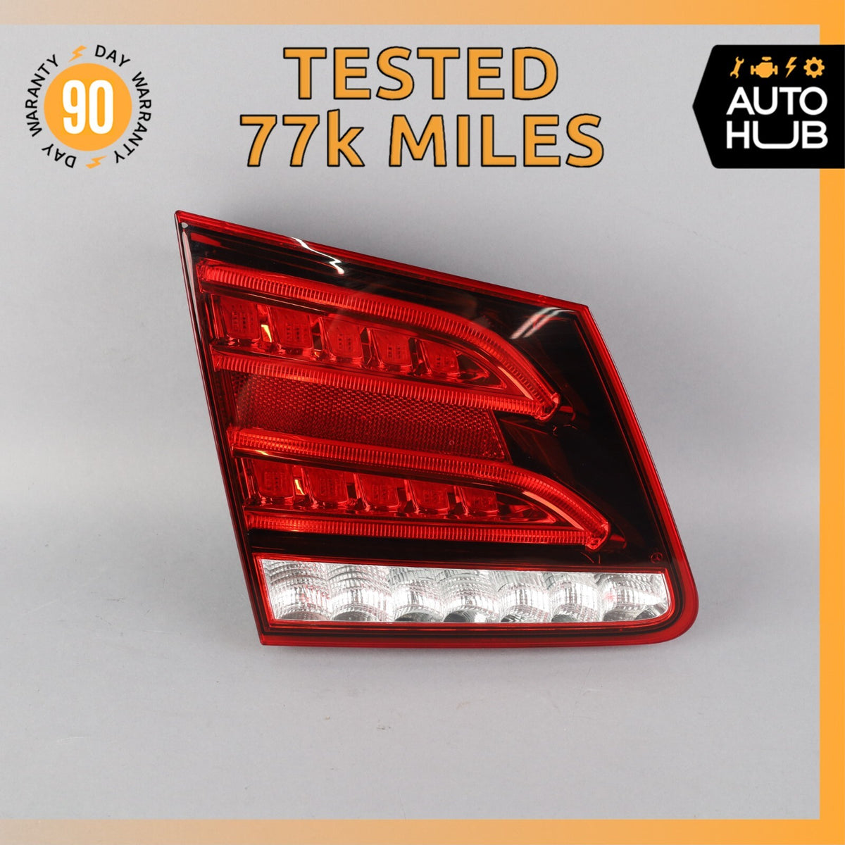 14-16 Mercedes W212 E350 E400 Inner Tail Light Lamp Rear Left Side OEM 77k - photo 1