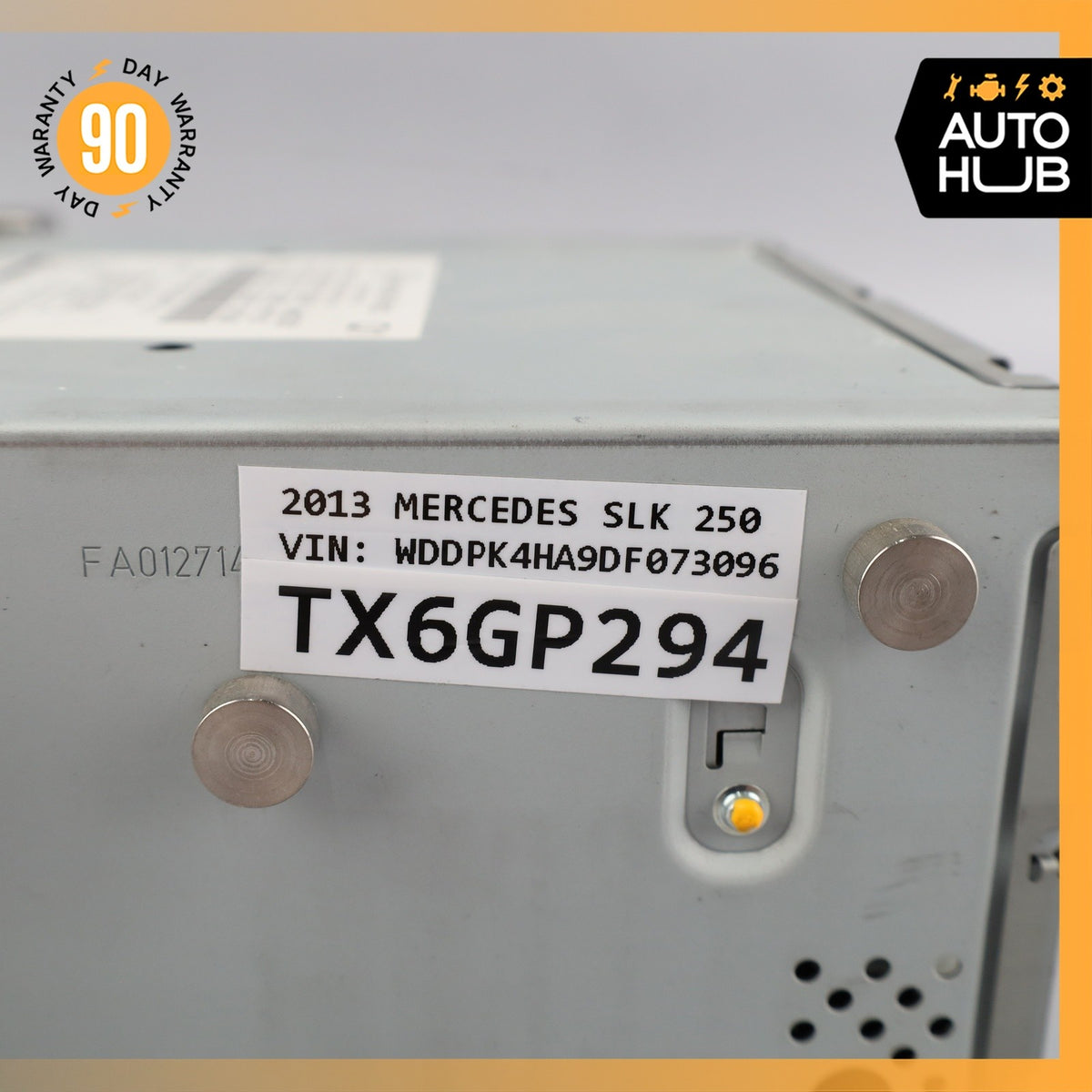 Mercedes R172 SLK250 SLK350 Navigation Command Head Unit DVD CD Audio OEM 71k - photo 12