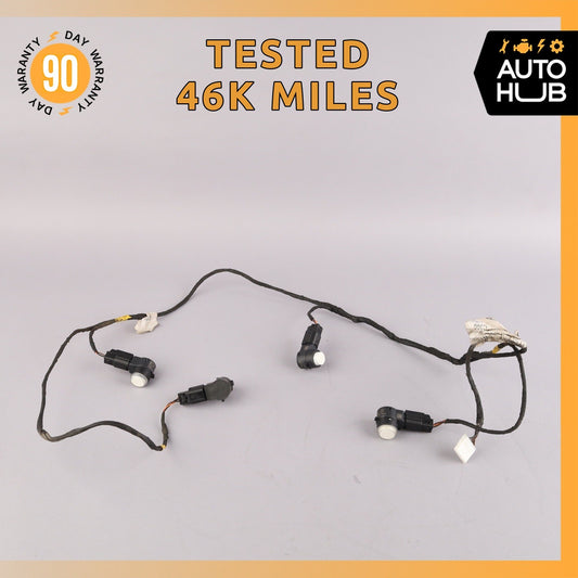 14-15 Maserati Quattroporte M156 Rear Bumper Parking Wire Harness w/ Sensor OEM - photo 1