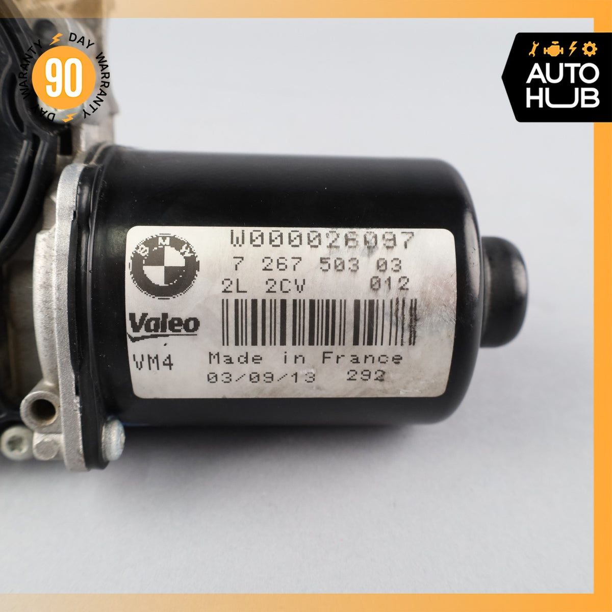 12-20 BMW F32 435i 430i Windshield Washer Wiper Motor OEM 65k - photo 9