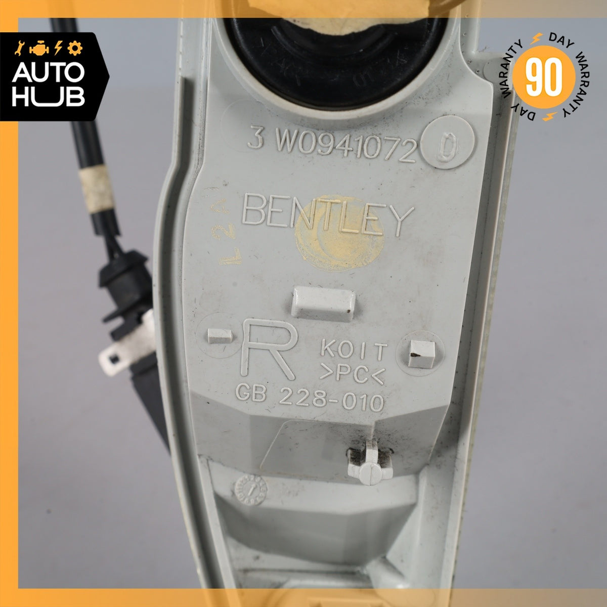 03-13 Bentley Continental GTC GT Rear Right Side Reverse Light Lamp OEM 40k - photo 10