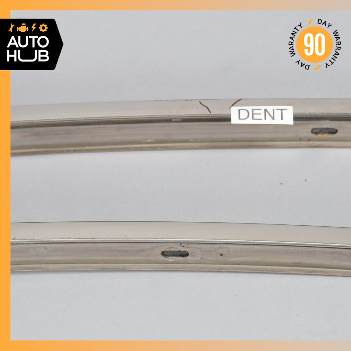 03-10 Bentley Continental GT Front Left & Right Door Window Molding Frame OEM - photo 8