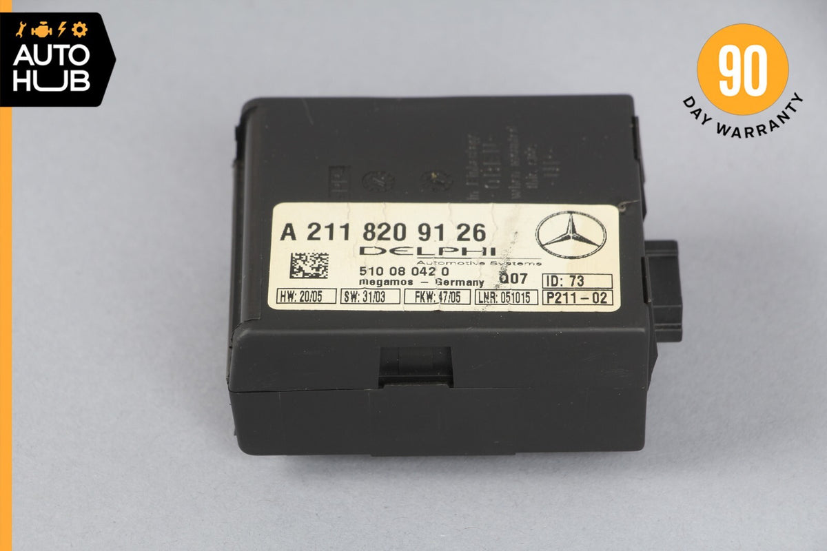 Mercedes W209 CLK500 SL600 S430 E320 Anti Theft Alarm Module 2118209126 OEM - photo 1