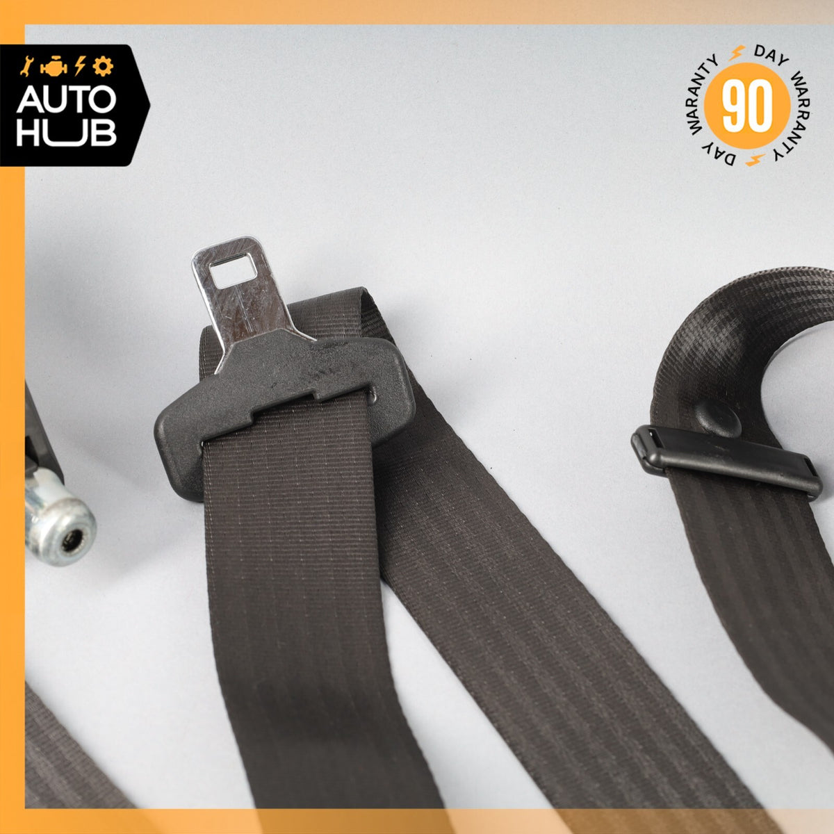 08-19 Maserati GranTurismo M145 Rear Left Driver Side Seat Belt Black OEM - photo 5