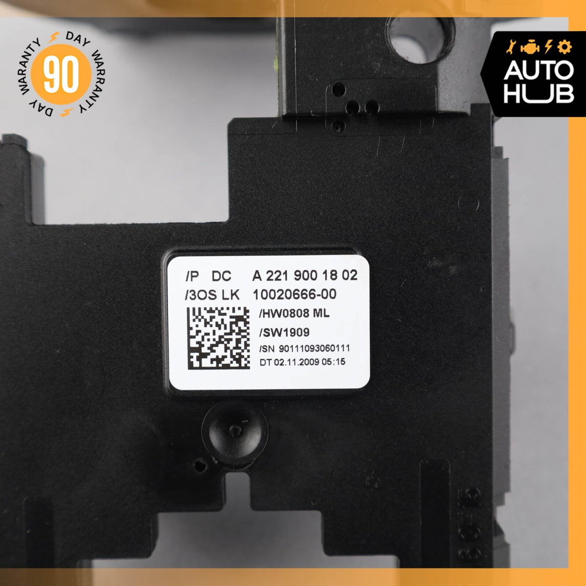 10-14 Mercedes W221 S550 CL550 Steering Wheel Angle Sensor 2219001802 OEM - photo 7