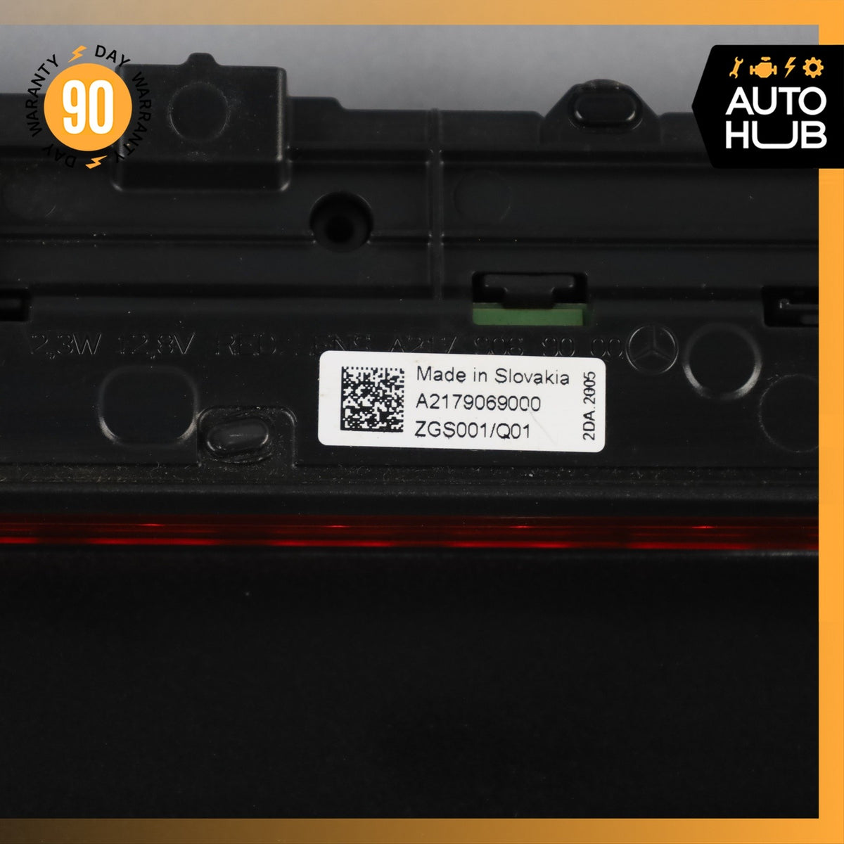 15-17 Mercedes W217 S550 S63 AMG Coupe 3rd Third Brake Stop Light Lamp OEM - photo 11