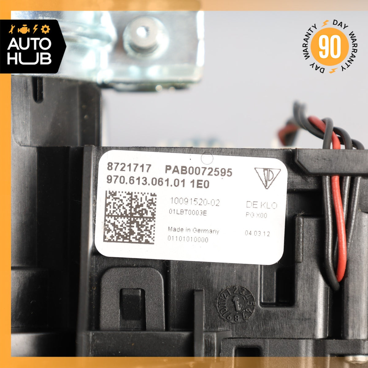 Porsche 970 Panamera Hybrid S Steering Column Control Switch OEM - photo 13