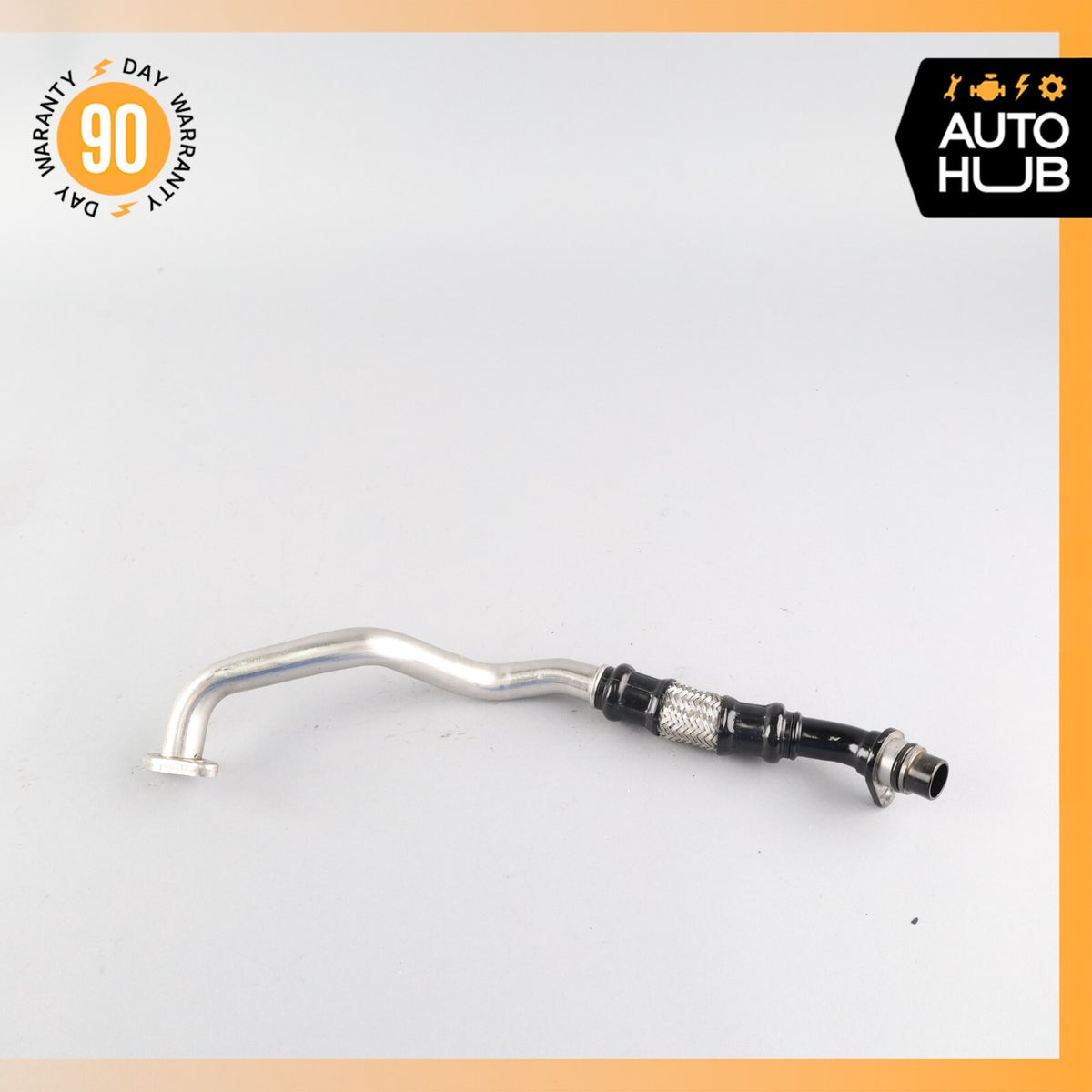 Bentley Continental Flying Spur Turbocharger Return Oil Line Right Side OEM 58k - photo 4