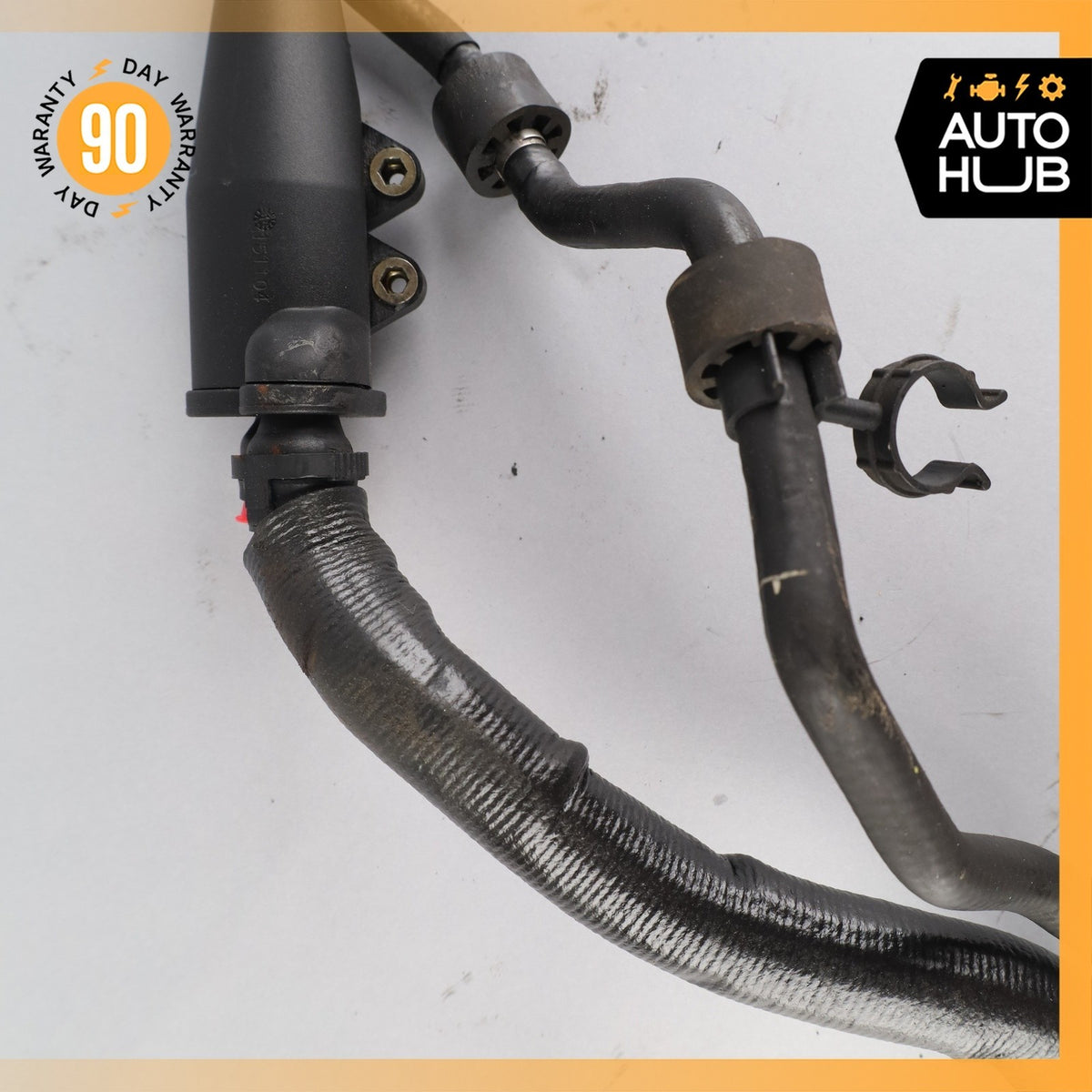 Bentley Continental GT GTC 6.0L Left Engine Oil Separator w/ Pipe 07C103495 OEM - photo 7