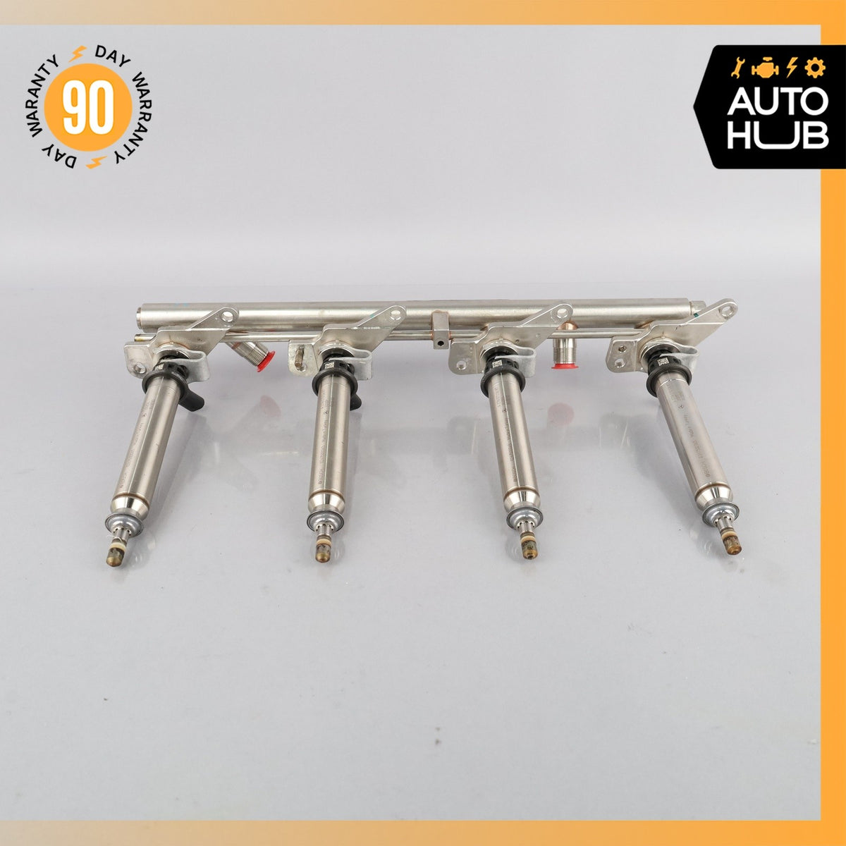 Mercedes W222 S550 CL550 Fuel Injection Rail Line w/ Injectors Left Side OEM - photo 9