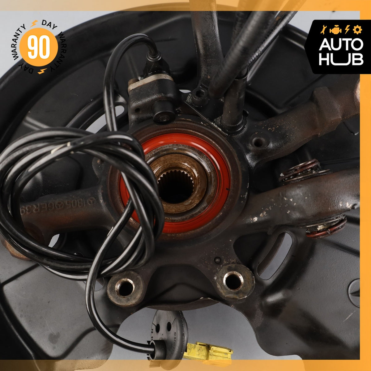 92-99 Mercedes W140 CL600 S500 Rear Right Side Spindle Knuckle Hub OEM 63k - photo 14
