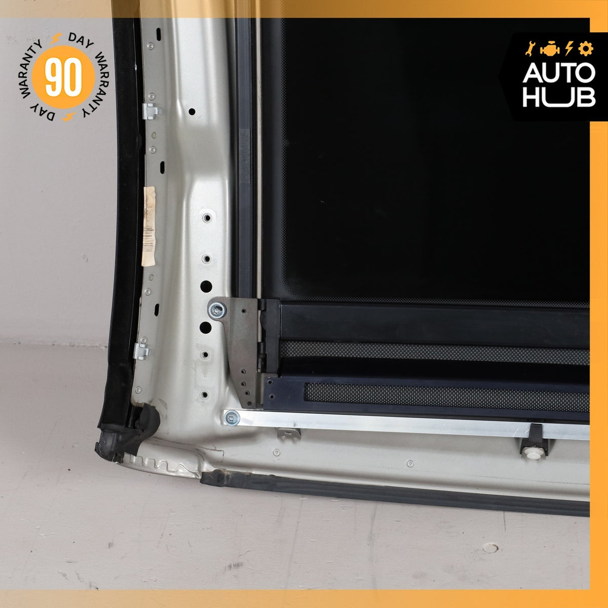 Mercedes R230 SL500 SL550 SL55 AMG Pano Panorama Roof Top Glass w/ Sun Shade OEM - photo 19