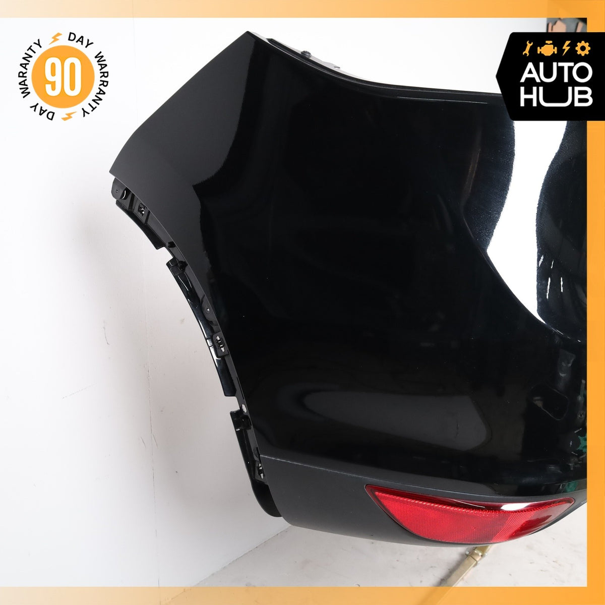 11-14 Porsche Cayenne 958 Rear Bumper Cover Assembly Black OEM - photo 2