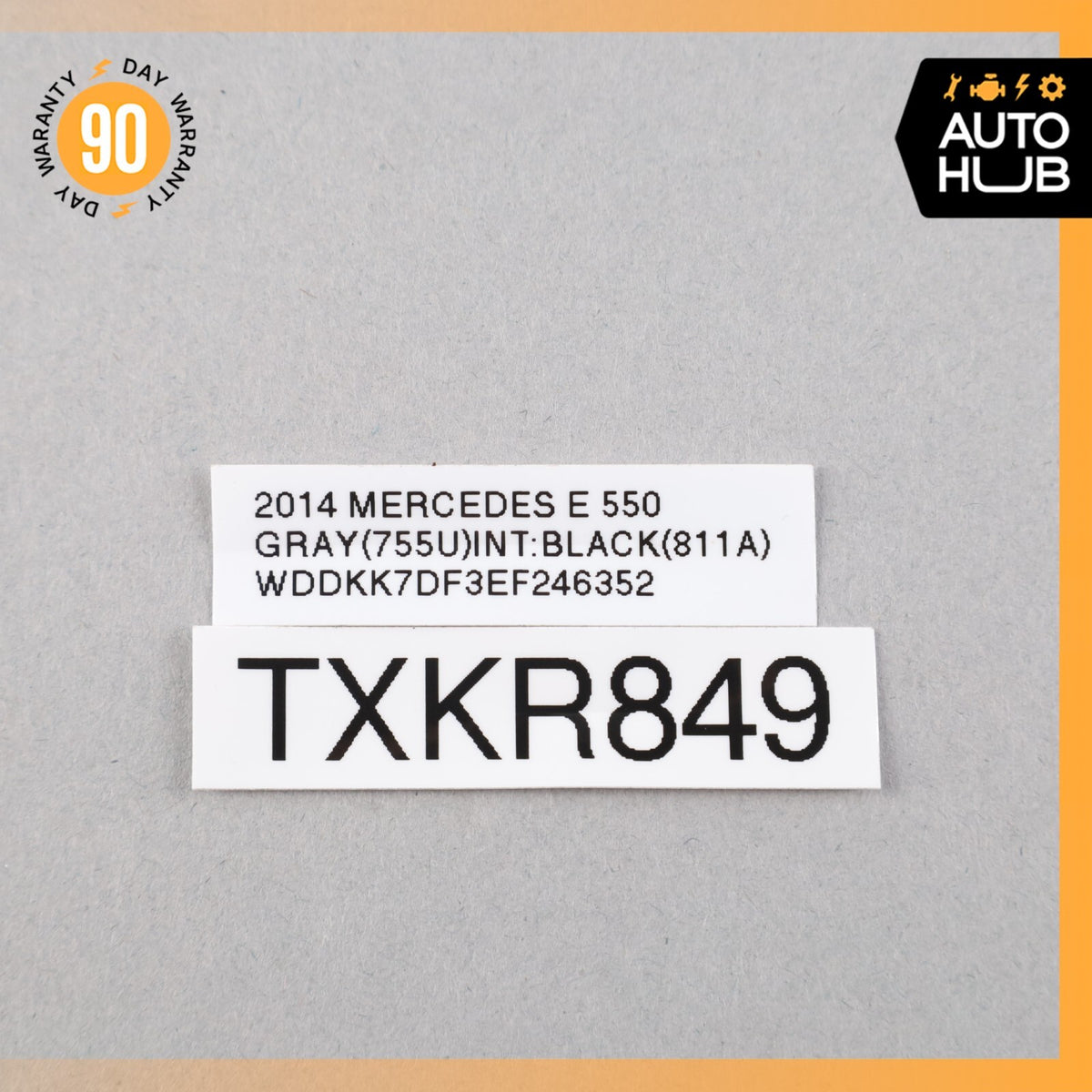 14-17 Mercedes W207 E550 E350 Dashboard Display Screen Trim Bezel Cover OEM - photo 10