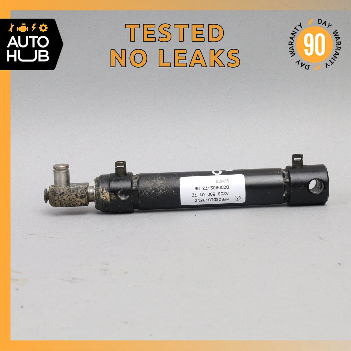 97-03 Mercedes W208 CLK430 CLK320 Top Roof Rear Right or Left Bow Cylinder OEM - photo 1