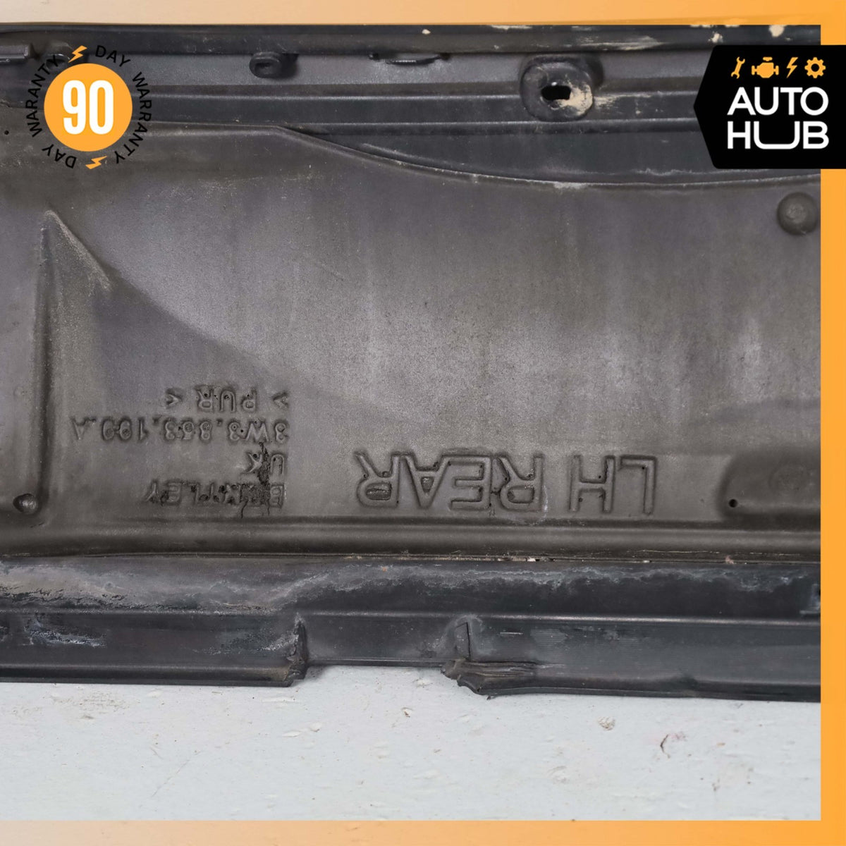 12-17 Bentley Continental GT Coupe Left Driver Side Skirt Rocker Panel OEM - photo 12