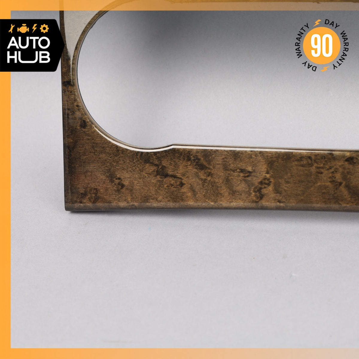 08-11 Mercedes W204 C350 C63 AMG A/C Climate Control Switch Trim Bezel Wood OEM - photo 4