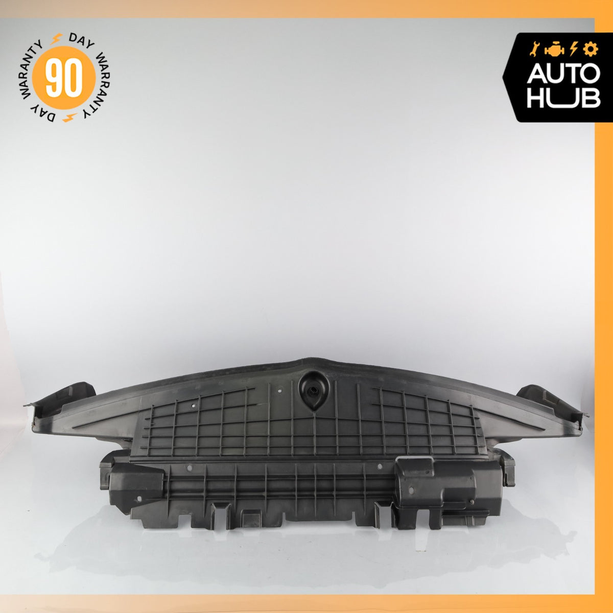 2014 Mercedes W207 E350 Engine Radiator Lower Baffle Air Duct 2075052730 OEM 81k - photo 2