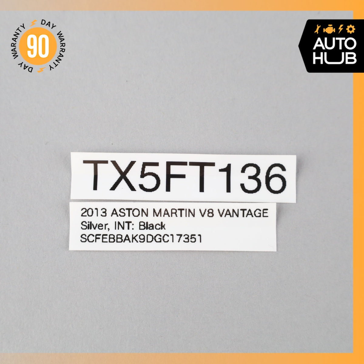 Aston Martin V8 Vantage DBS DB9 Trunk Lid Open Switch 4G4319B514AA OEM 26k - photo 8