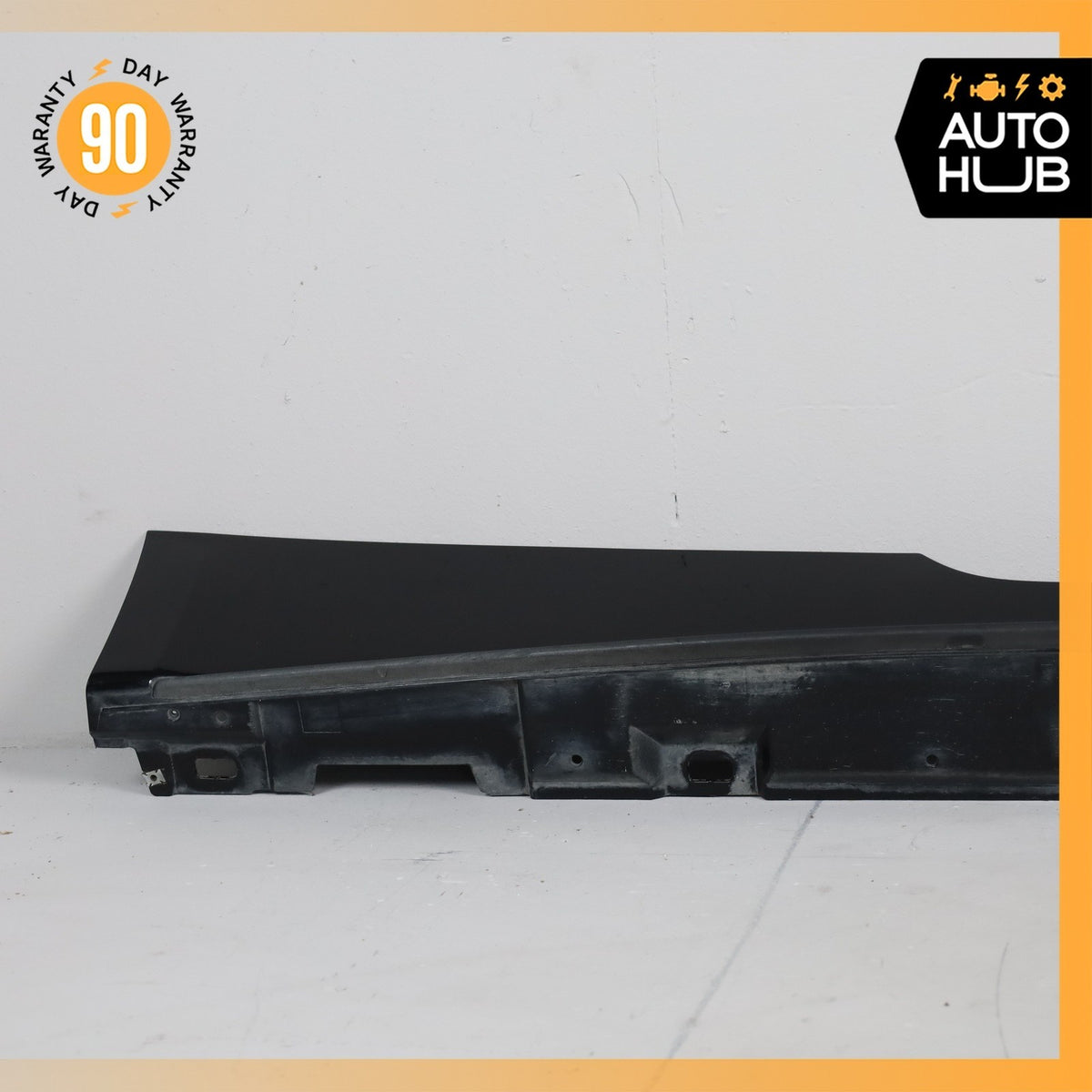 18-19 Audi B9 A5 S5 Right Side Skirt Rocker Panel Black OEM - photo 6