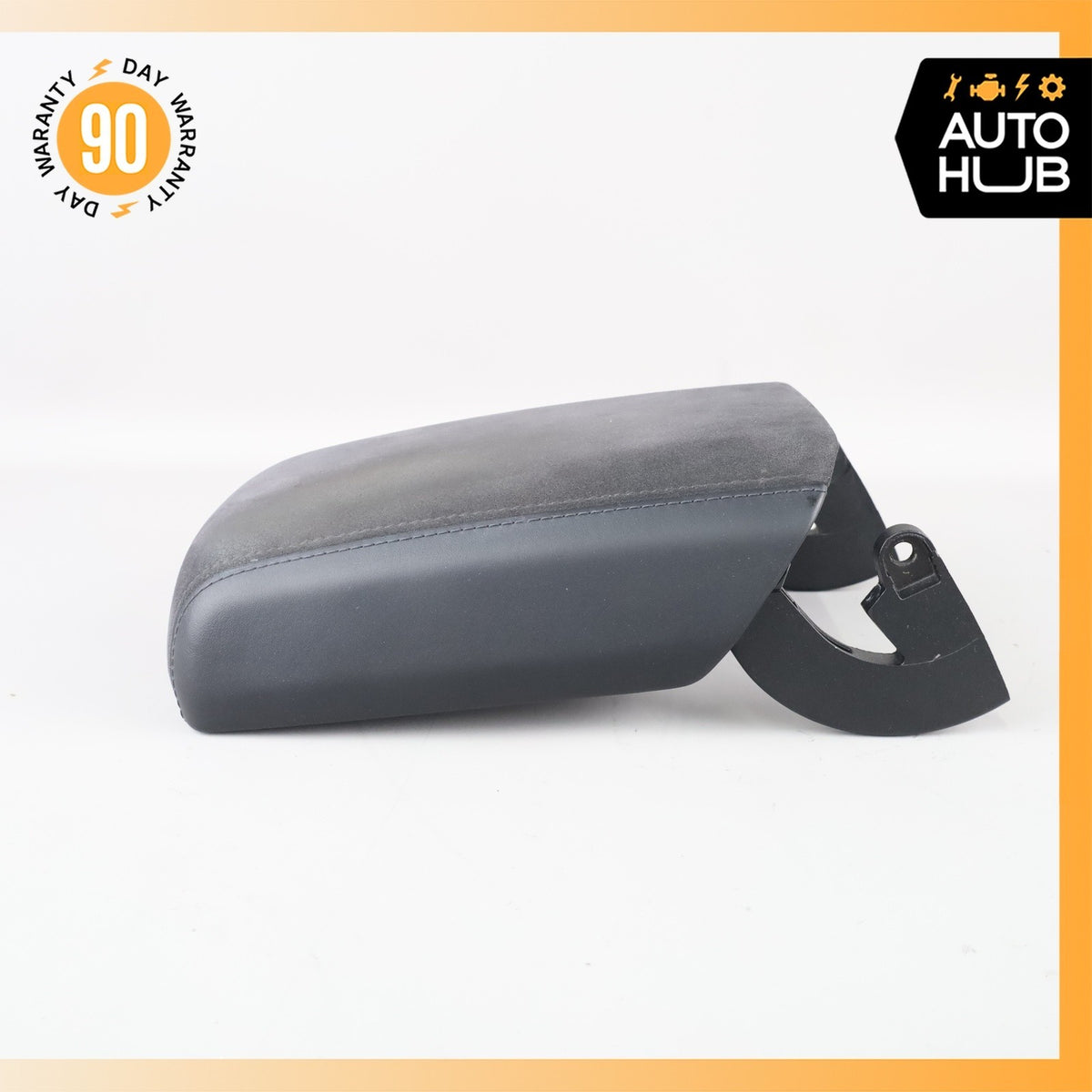 15-18 Porsche Macan 95B Front Center Console Armrest Arm Rest Suede Black OEM - photo 10