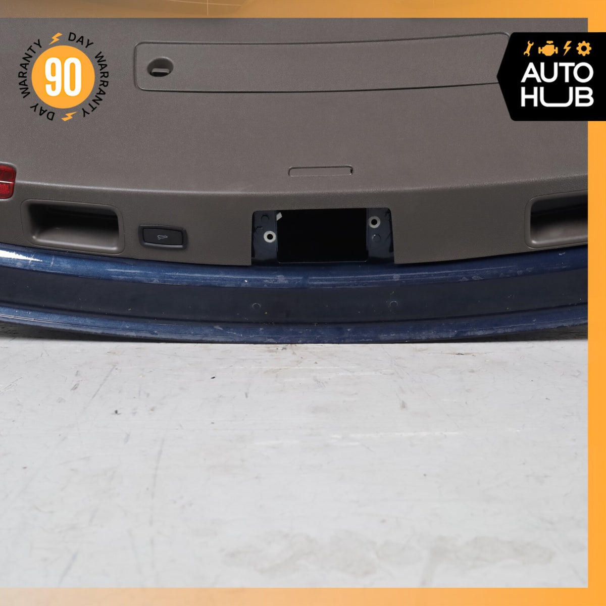15-18 Porsche Macan S 95B Trunk Lid Liftgate Tailgate Hatch Shell Blue OEM - photo 16