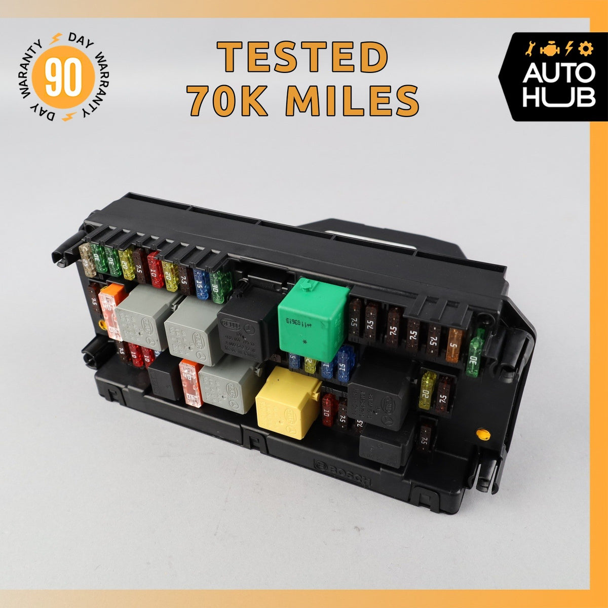 10-20 Mercedes W212 E350 CLS63 SLK250 Front SAM Module Relay Fuse Box OEM - photo 1