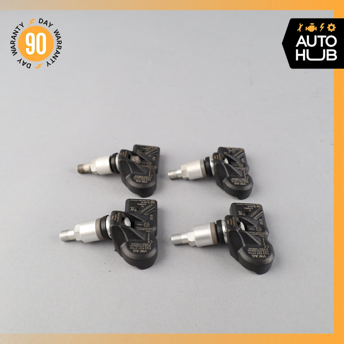 Porsche Macan 95B Cayenne 958 TPMS Tire Pressure Sensor Set of 4 OEM - photo 5