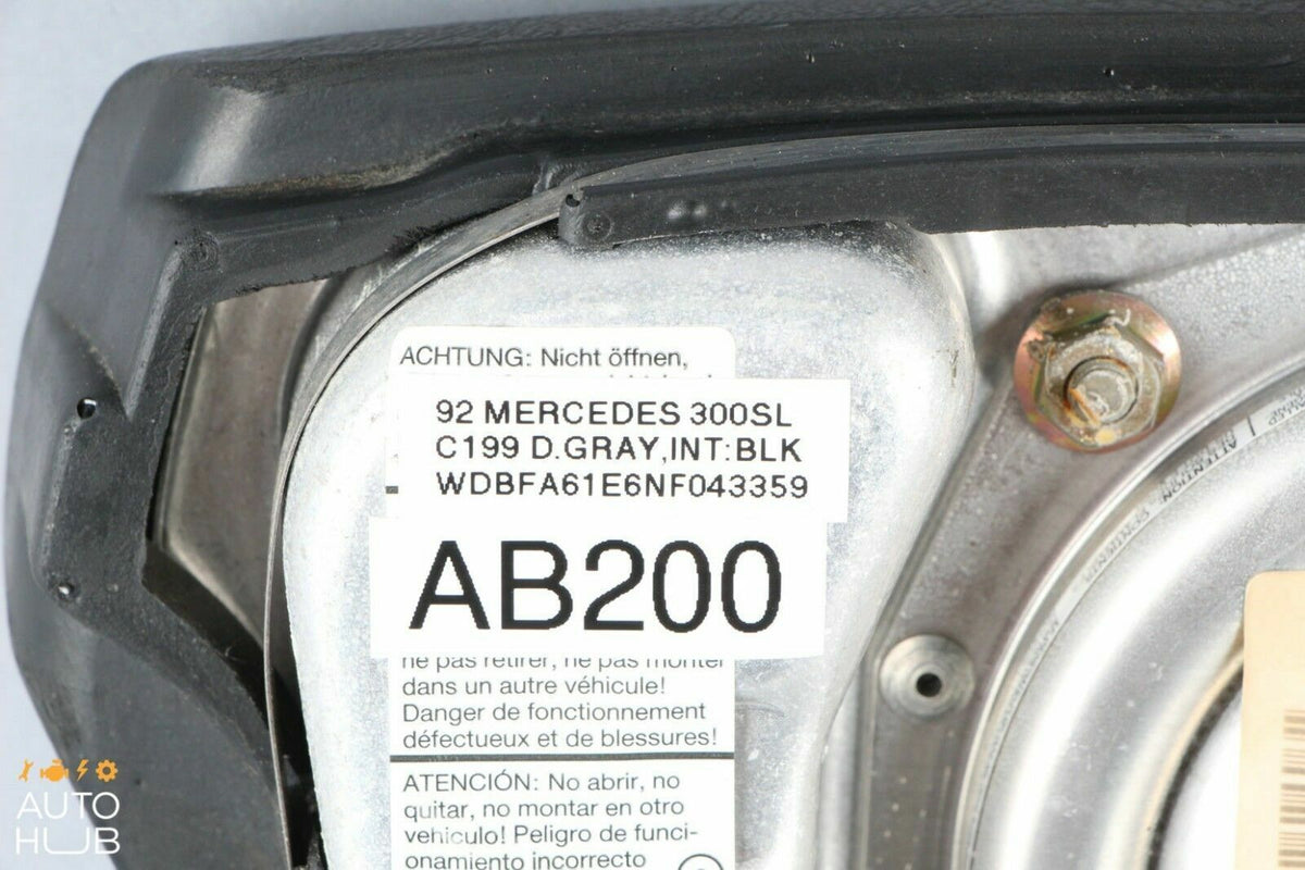 92-98 Mercedes R129 300SL SL320 500SL Driver Steering Wheel Airbag Air Bag OEM - photo 9