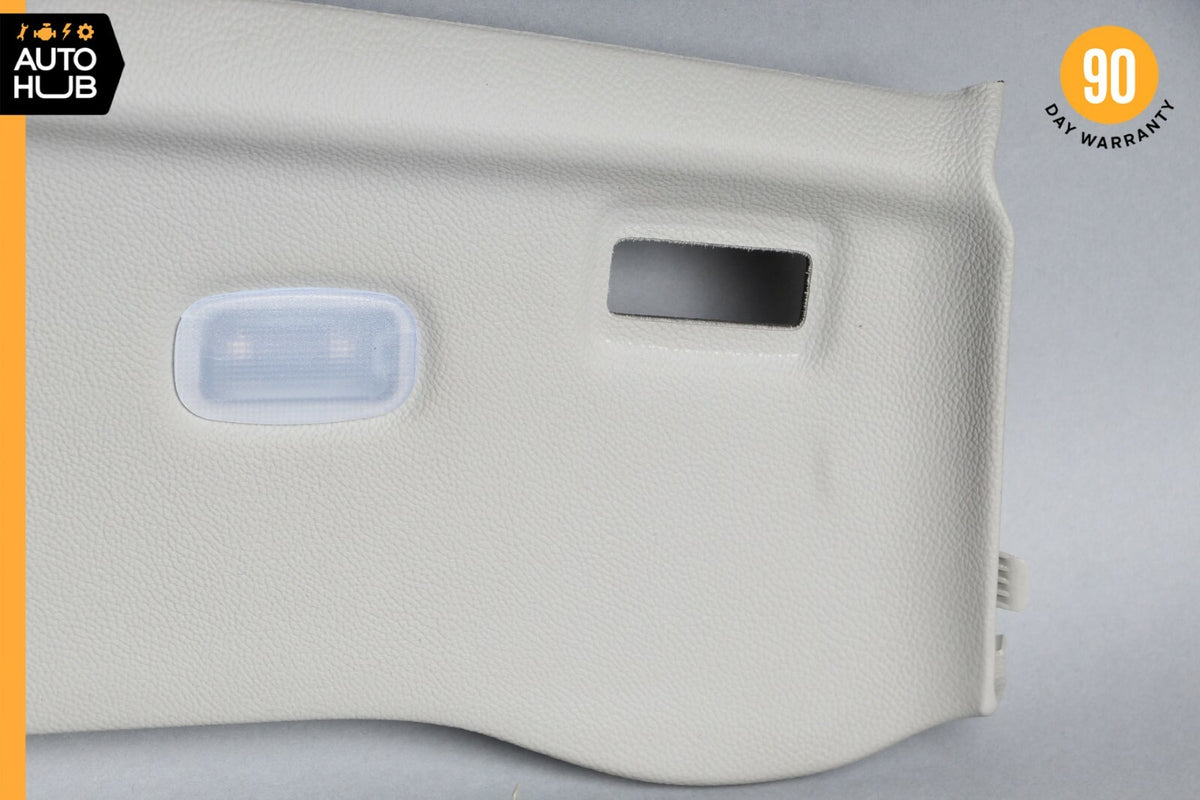 03-06 Mercedes R230 SL500 SL55 Front Window Top Upper Headliner Trim Panel 52k - photo 6