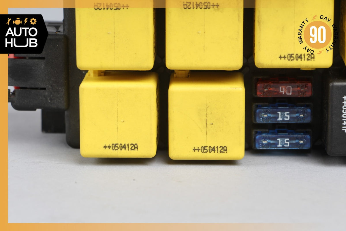 03-12 Mercedes R230 SL500 SL55 AMG Front Left SAM Fuse Box Control Module OEM - photo 5