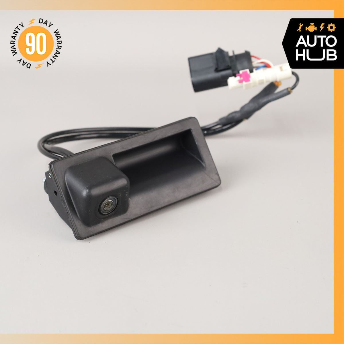 15-18 Porsche Cayenne 958 Trunk Tailgate Release Open Handle w/Camera OEM 92k - photo 2