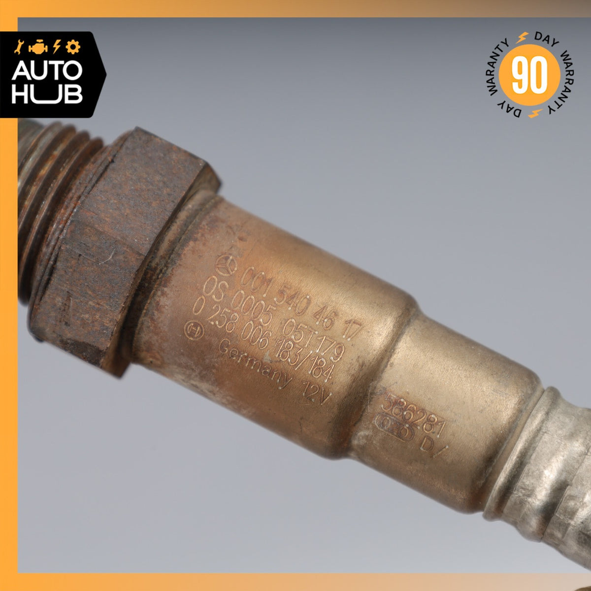 Mercedes W209 CLK500 C32 AMG Oxygen O2 Sensor Lambda 0015404617 OEM - photo 11