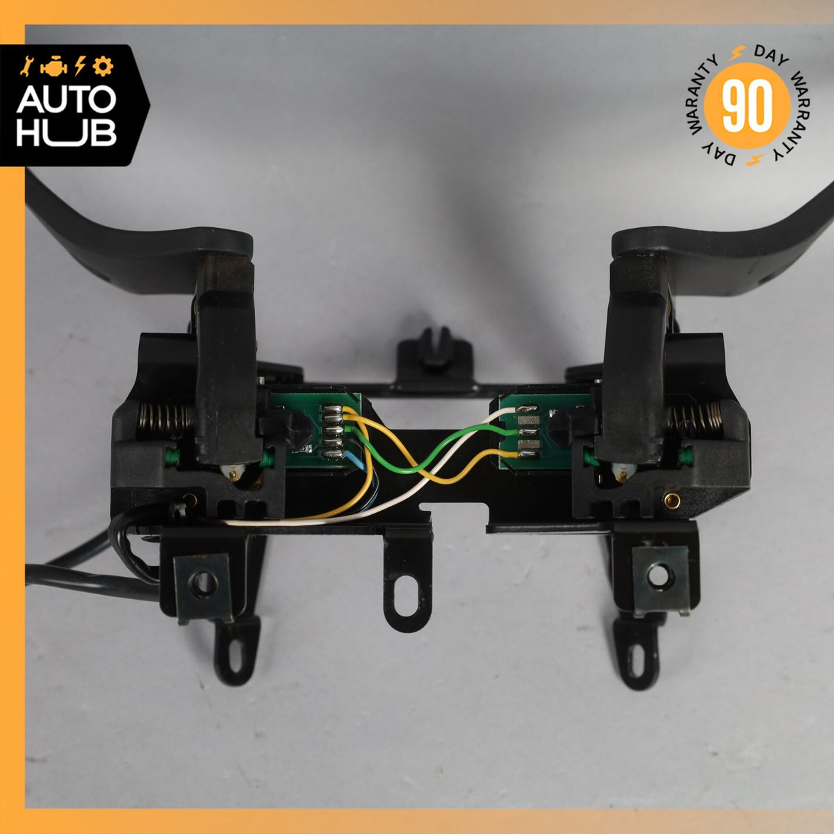 03-13 Maserati Quattroporte M139 Steering Wheel Paddle Shifters Set OEM - photo 12