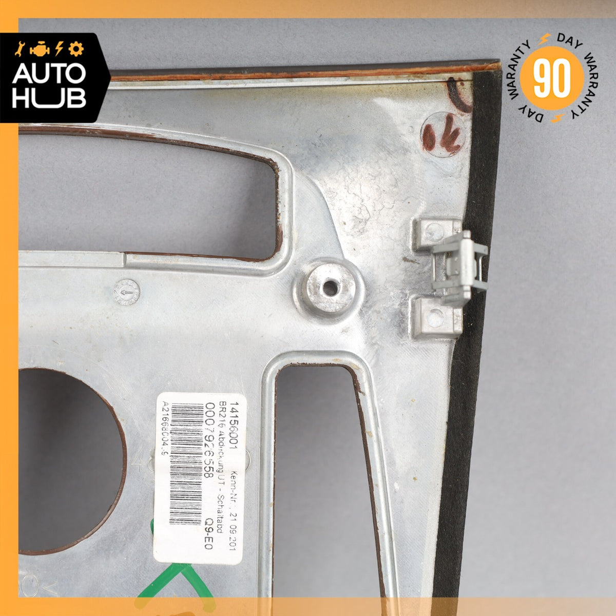 07-14 Mercedes W216 CL550 CL63 AMG Center Console Multi Function Switch Trim OEM - photo 9
