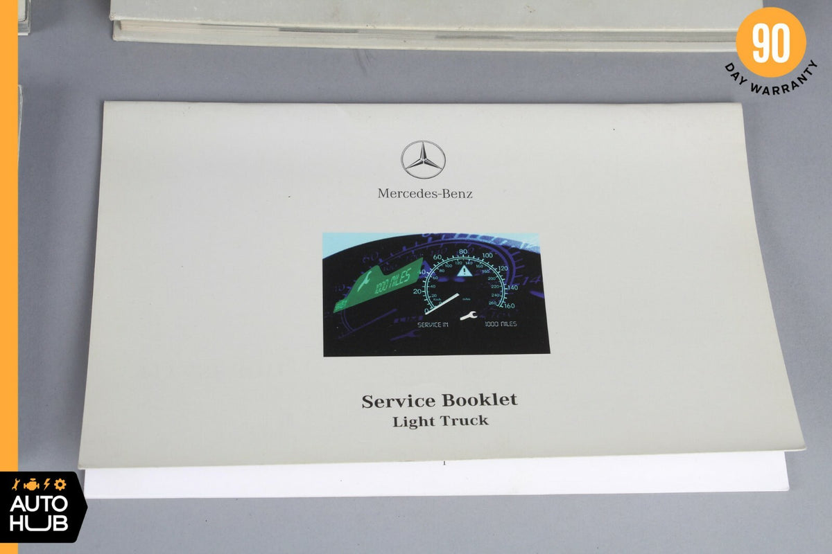 2002 Mercede-Benz W163 ML500 Operator's Owner's Manual OEM - photo 9