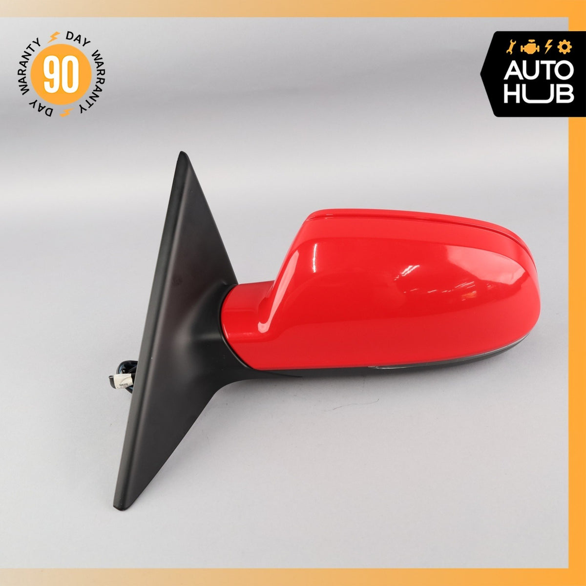 10-12 Audi B8 A5 S5 Left Driver Side Rear View Door Mirror Red OEM - photo 8
