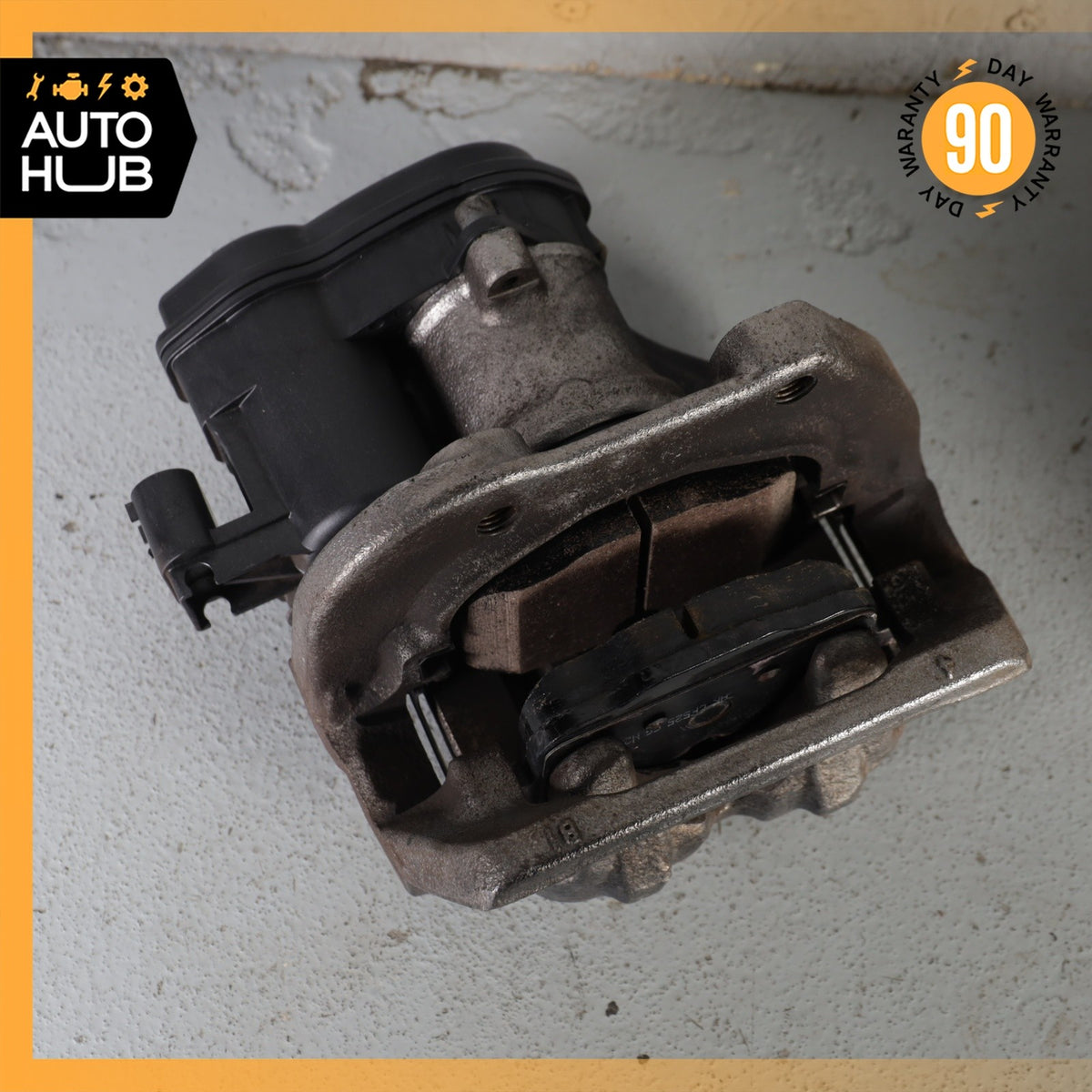 10-17 BMW F10 550i 535i 750i Rear Brake Caliper Calipers Set w/Actuator OEM - photo 9