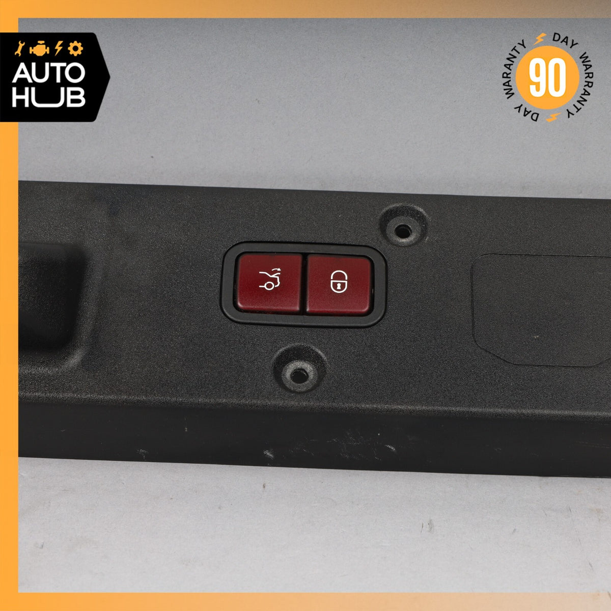 07-14 Mercedes W216 CL550 CL600 Trunk Lid Trim Panel Cover Molding Black OEM - photo 3