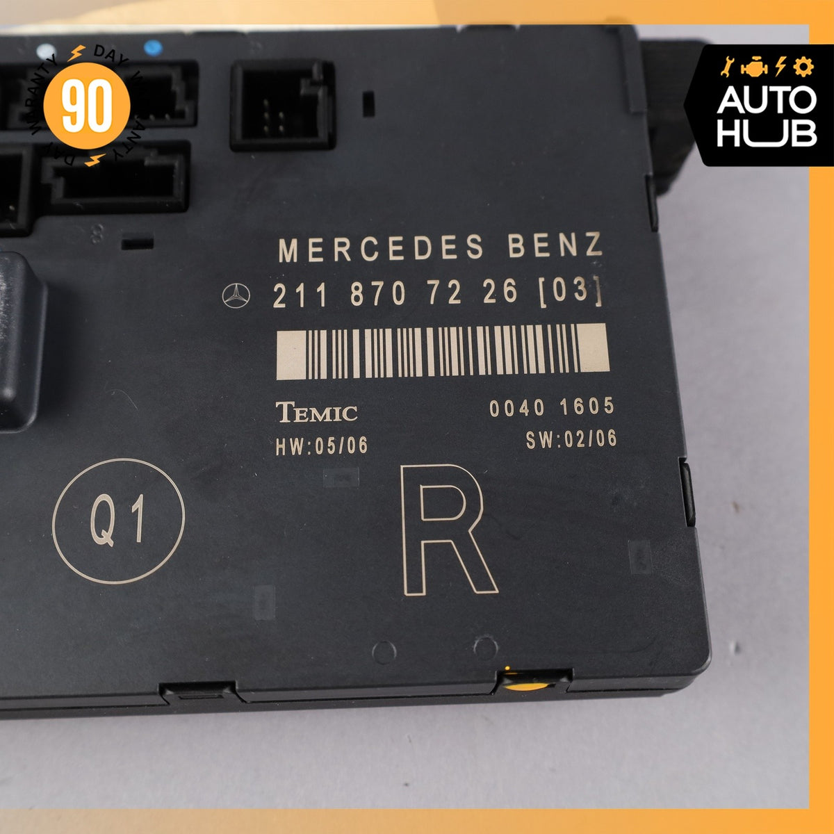 03-09 Mercedes W211 E320 E63 E550 Front Right Passenger Door Control Module OEM - photo 9