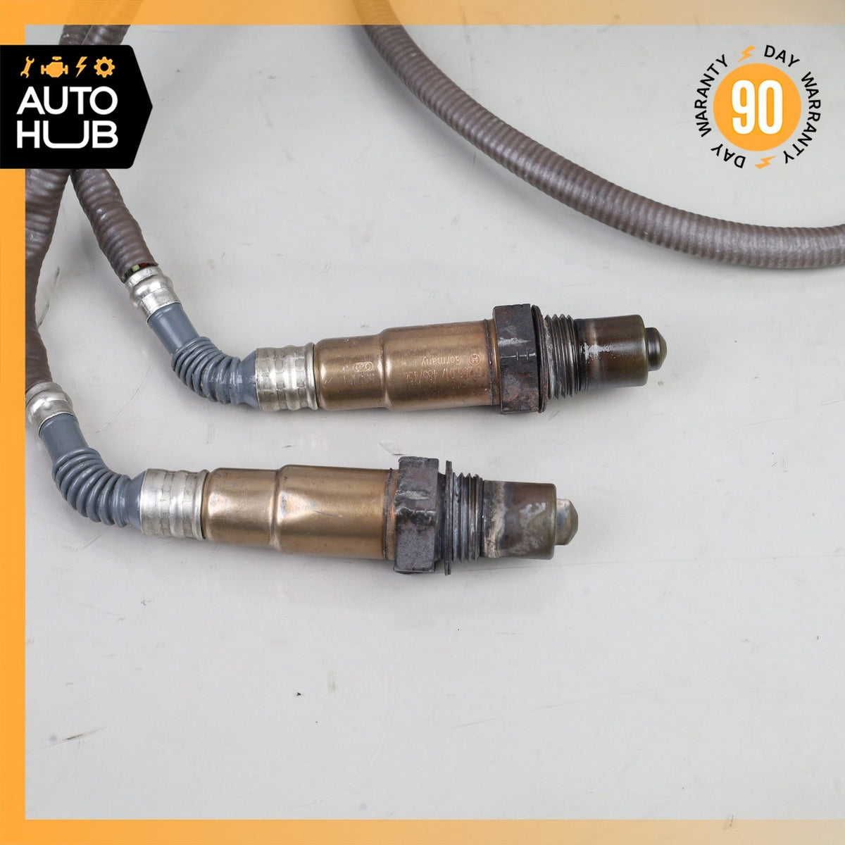15-21 Mercedes W205 C63 GLC63 AMG Front Oxygen O2 Sensor Lambda set of 2 OEM - photo 10