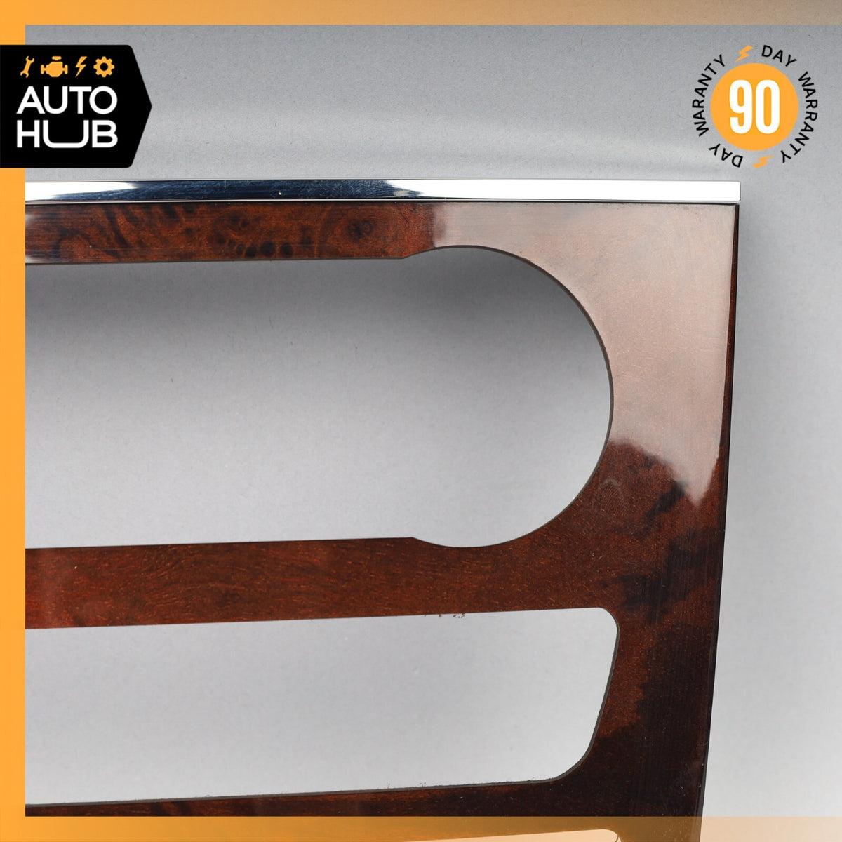 06-12 Mercedes W164 ML350 GL550 ML550 Center Console Control Trim Bezel Wood OEM - photo 2