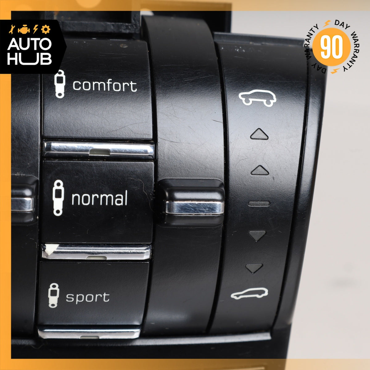 11-14 Porsche Cayenne 958 GTS Turbo Suspension Mode Selector Switch Panel OEM - photo 5