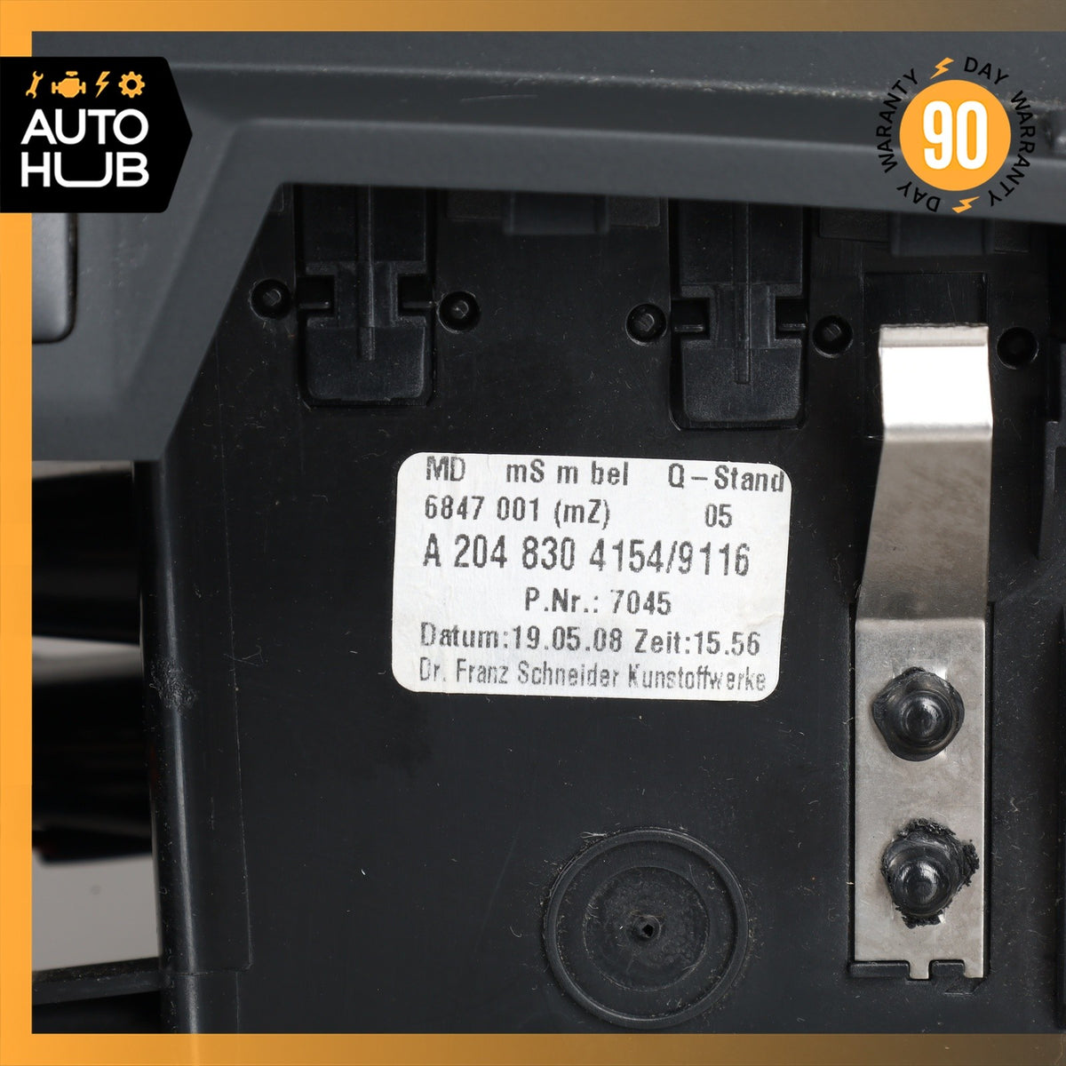 Mercedes W204 C63 AMG C350 Dash Dashboard AC A/C Air Vent OEM - photo 7