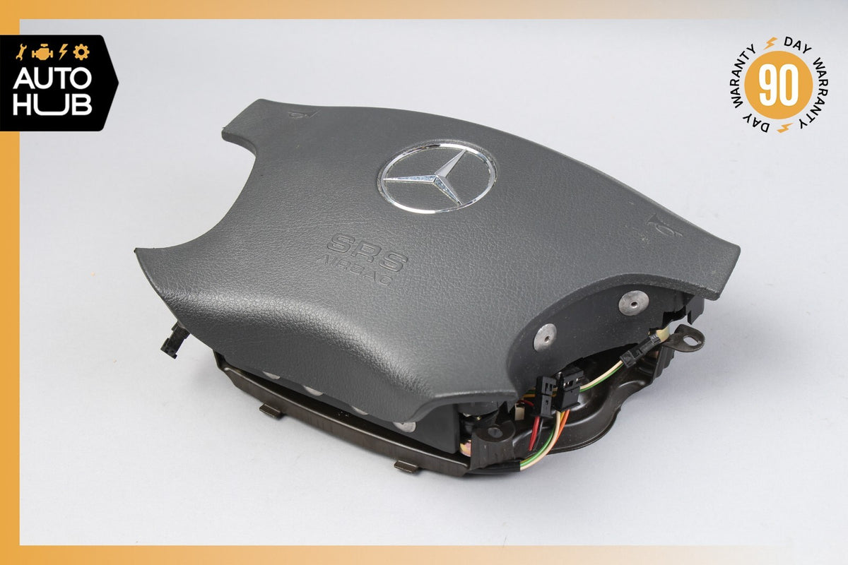 00-06 Mercedes W220 S500 CL500 S55 AMG Steering Wheel Air Bag Airbag Black OEM - photo 7