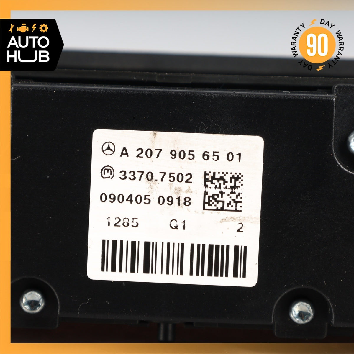 Mercedes W207 E350 E550 Convertible Heated Seats Control Switch Button OEM 21k - photo 11